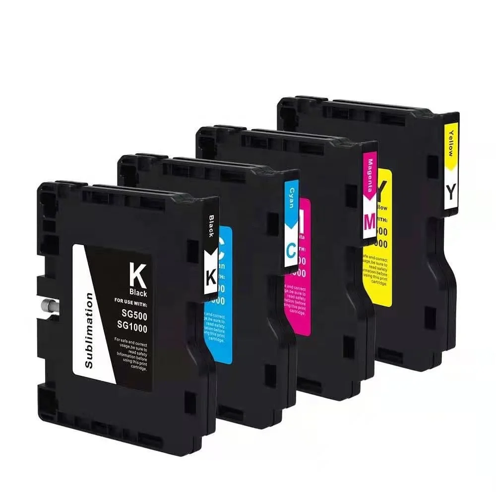 ColorTime SG500 SG1000 One Time Compatible Cartridges with Sublimation Ink for  Sawgrass Virtuoso Printer