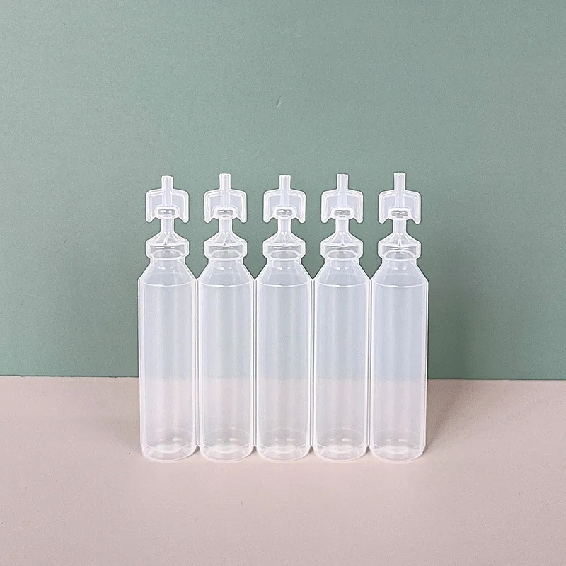 0.5ml 1ml 1.5ml 2ml 3ml 5ml 10ml 20ml Small size Test Mini Essence PE Plastic Monodose Strip Tube for Ointment/unguent