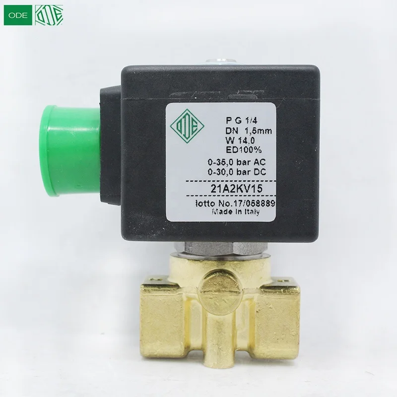 Wholesale Italy ODE  21A3KV15/21A3KV30/21A3KV45  General purpose AC24V solenoid valves