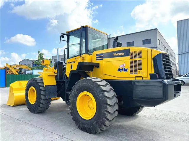 Komatsu WA320 Wheel Loader For Sale Used Komatsu WA470-3 WA380-3 WA320-5 Wheel Loader
