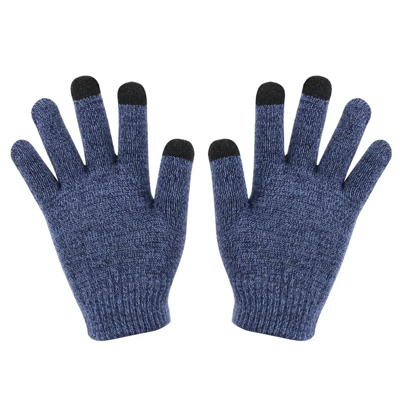 
New winter gloves touch screen gloves knitting magic keep warm outdoor Unisex working gloves Three fingers 
