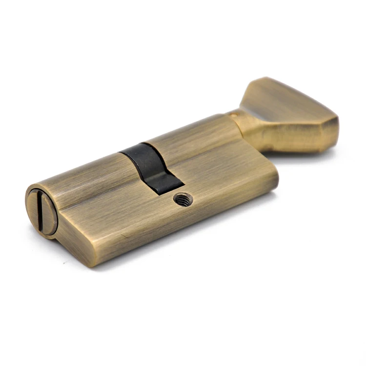 Hot selling bathroom door lock cylinder Brass zinc alloy lock cylinder