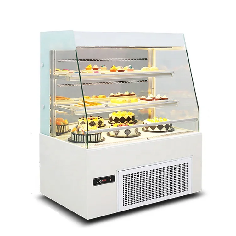 Commercial Pastry Display Chiller Macaron Chocolate Cake Display Chiller Showcase