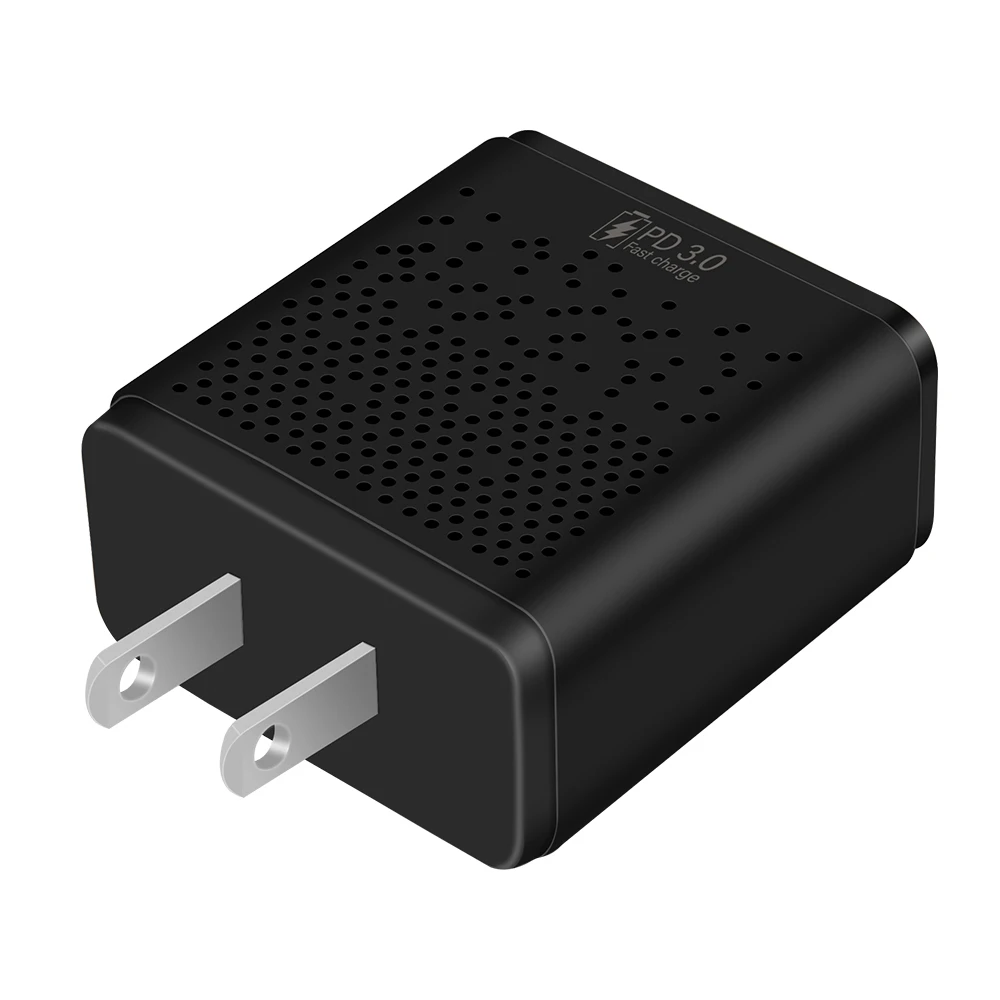 2020 USB Type-C PD Wall Charger 2 Ports 36W Fast Travel Charger PD3.0+QC3.0 for Iphone