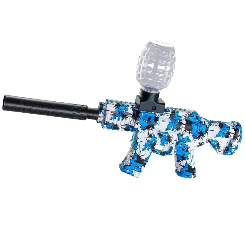 M416 Game Gun Set with CPC Certification, Electric Gel Ball Gun and Graffiti Gel Spray Ball Gun 1000 bullets
