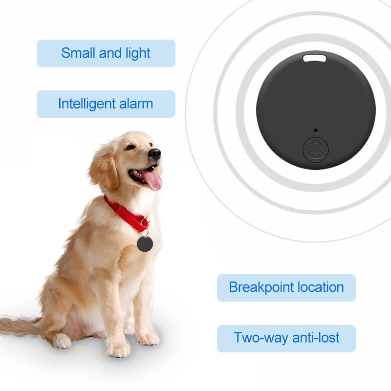 Smart Anti-Lost Device Pet Bag Wallet Tracker MINI GPS Pet Dog Cat Kids Tracking Device Anti-Lost Device Tracker