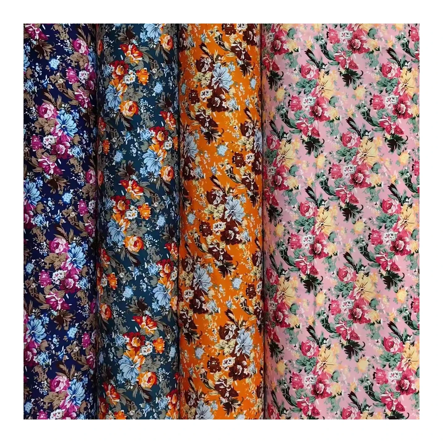 Factory Price Low Moq Custom rayon viscose modal fabric printing patterns for men shirt