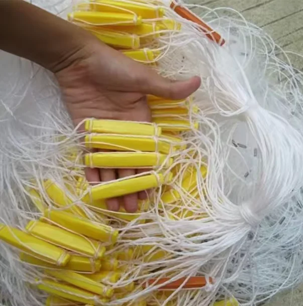 Gill Net Pacific Drift Net with Plastic float and Lead Sinker Soft Fishing Net Strong Knot