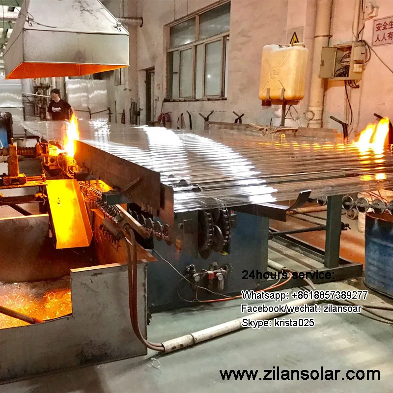 Inox pressurized solar heater water