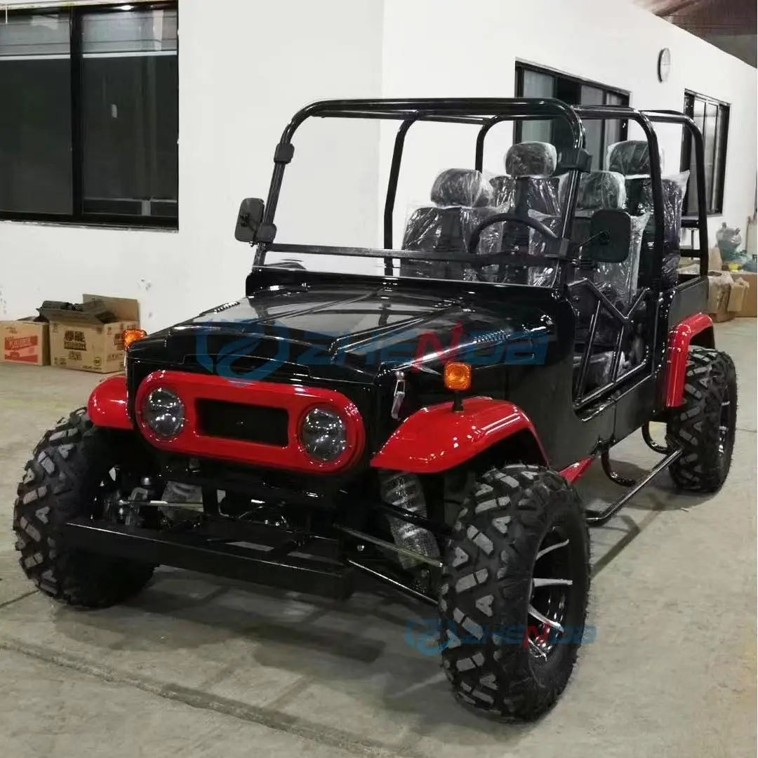 Мини-Джип горячая Распродажа 250cc 4x4 бензиновый/Электрический внедорожный багги для продажи