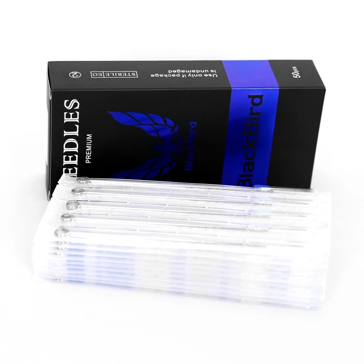 Custom Making Disposable Silver Stainless Steel Tattoo Piercing Needles