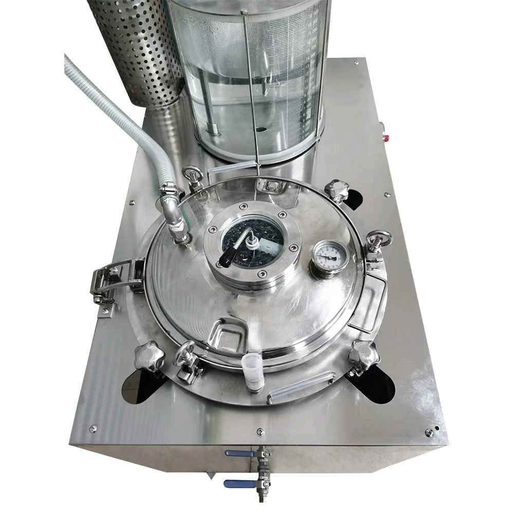 Traditional Chinese Medicine Thickener Vacuum Low High Temperature Traditional Chinese Medicine Extraction Machine