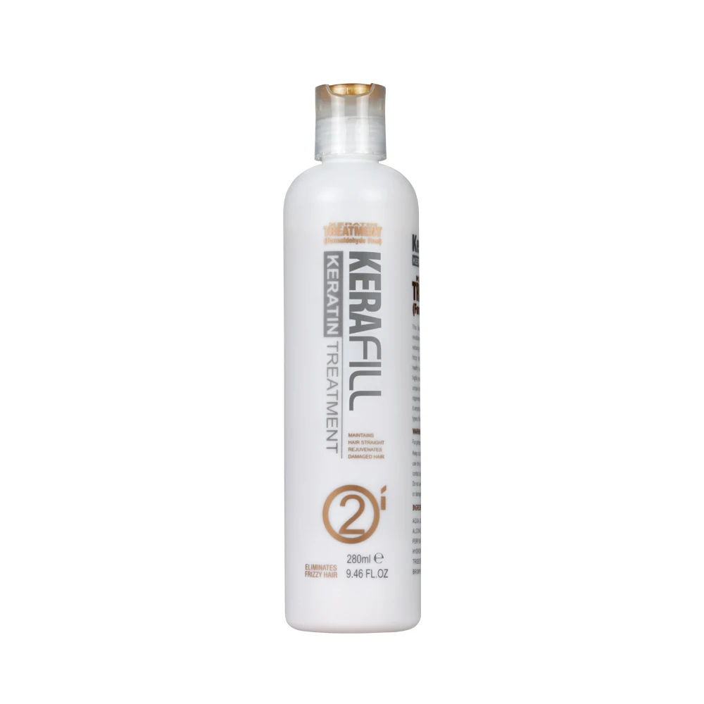 Keratin Hair Straightening With Collagen Hair Treatment