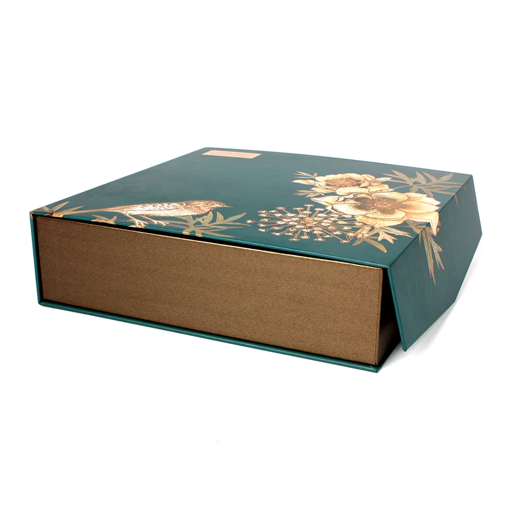 Eco-friendly Wholesale Luxury Customized Logo Box Biodegradable Cardboard Box Mooncake/cookie/tea Packaging Magnet Gift Box