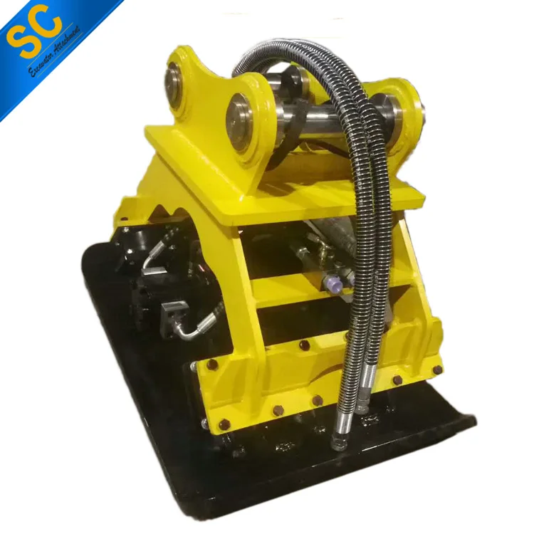 Hydraulic vibrating plate compactors for 4-9ton Excavator