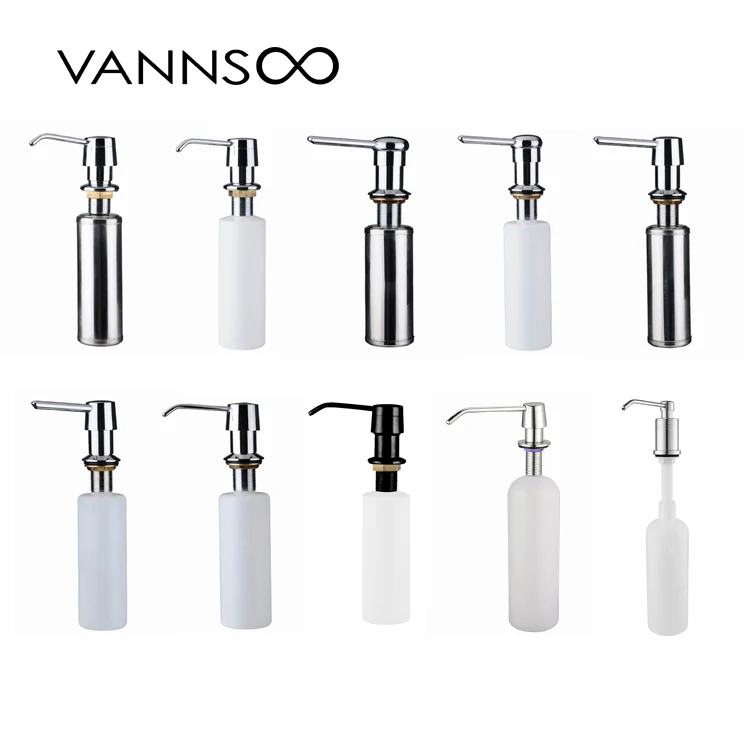 VANNSOO 1000ml Foaming Soap Bottle Dispenser for Public Bathroom Kitchen Sink Soap Dispenser