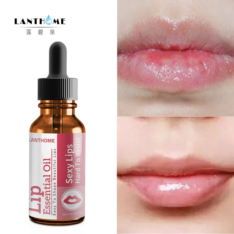 10ml Lip Plumper Enhancer Enlargement Moisturizing Anti Aging Repair Wrinkles Hydrating Dry Chapped Lip Oil Serum