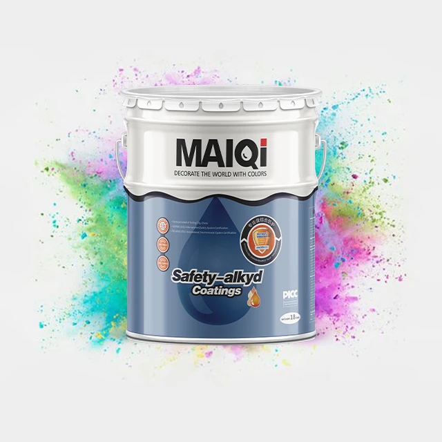 Colorful Enamel paint for roof sheets and steel/metal houses with high rust and corrosion protection