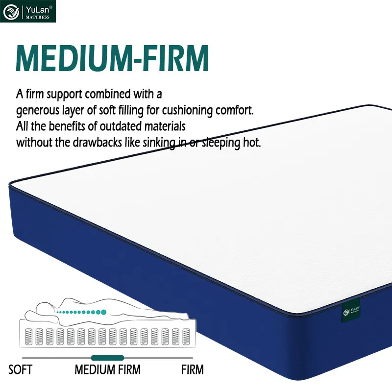 Hypo-allergenic High Density Soft Cooling Memory Foam 5 Star Hotel Mattress