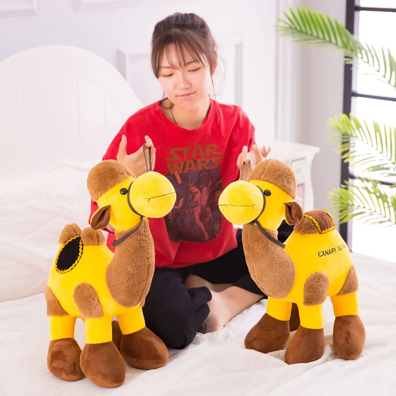 Birthday Christmas Gift Oem Stuffed Animal Standing Sitting Toys For Kids Cuddlekins Beanie Camel Plush