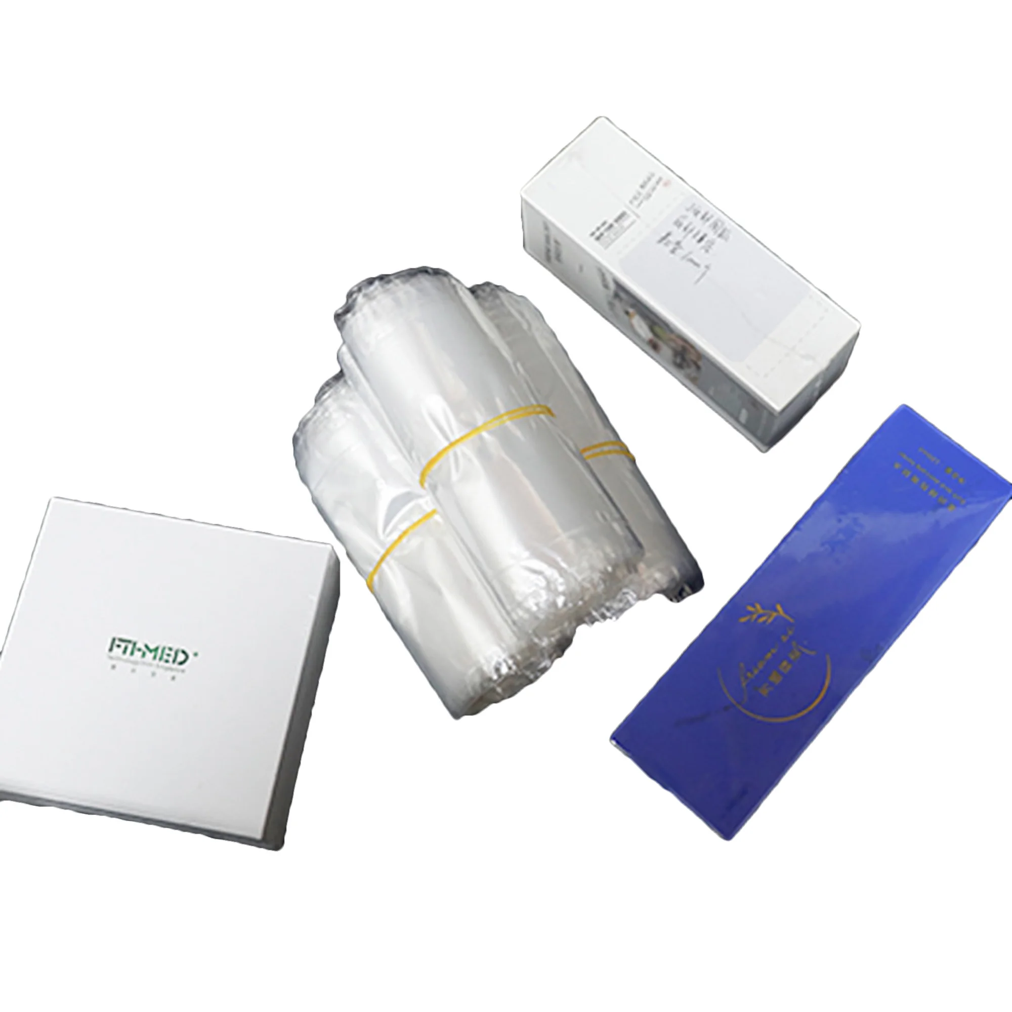 100pcs/lot Shrink Film to Seal the Box Heat Sealing Films Stickers Boxes for iPhone for Samsung for Huawei MI OPPO Mobile Phones