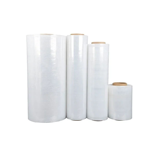 Waterproof Stretch Film Jumbo Roll Single-Sided Acrylic Adhesive PE Material for Machine Use in Carton Sealing