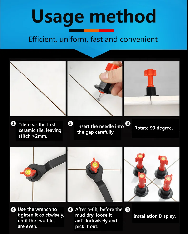 Hot sales ceramic leveling tools /tile leveling system wedges