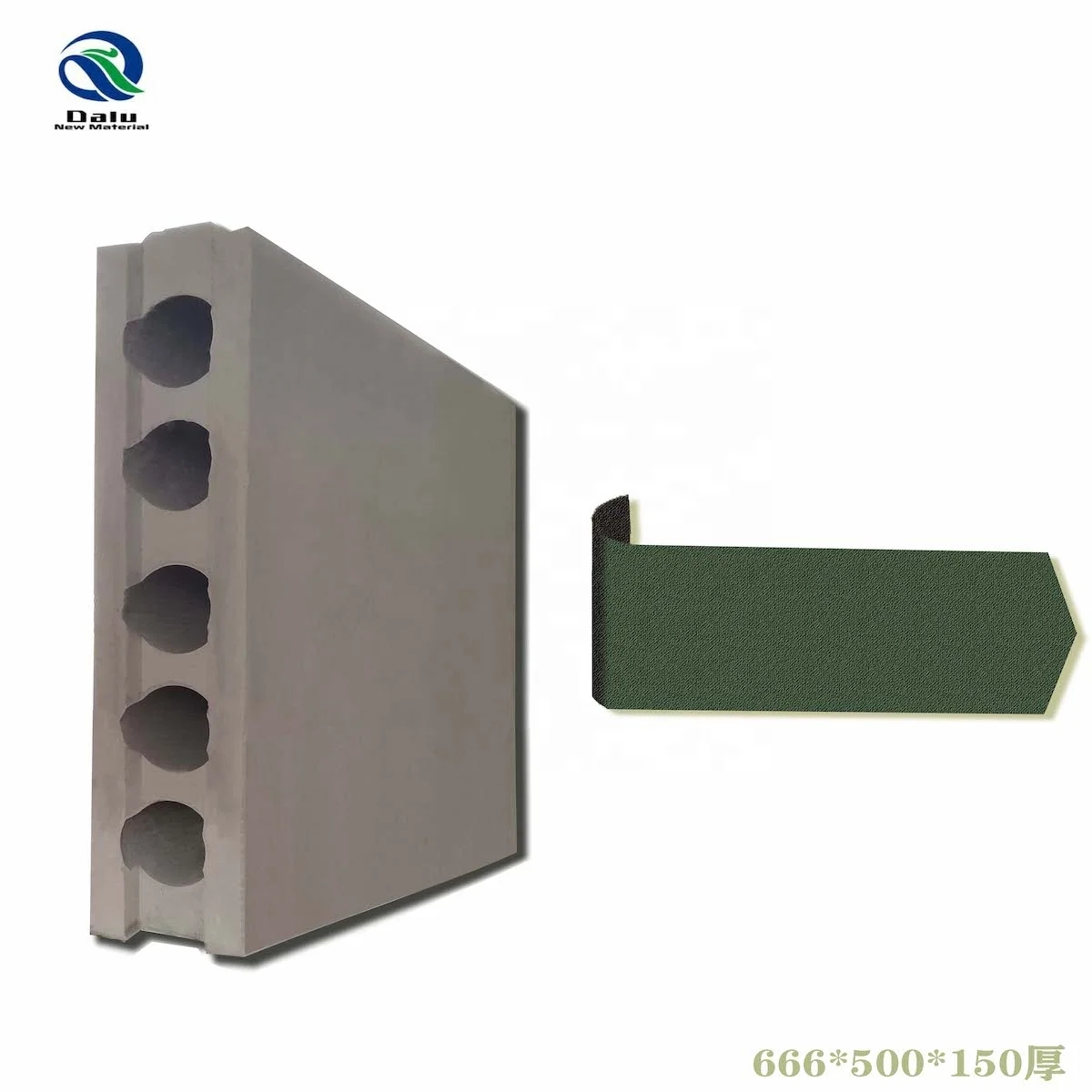 
200mm thicknessHollow gypsum block mold interlocking brick 