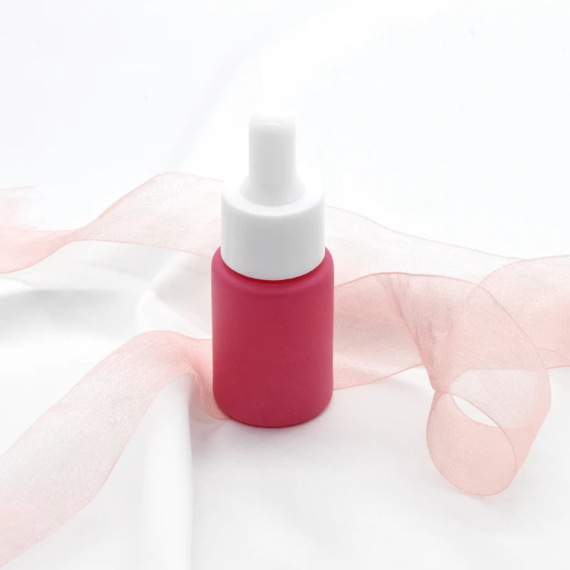 5ml 10ml 20ml Small cosmetic packing Amber Dropper glass bottle with dropper