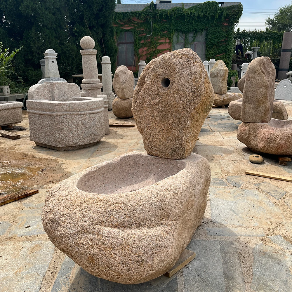 Лучшая цена раковина из натурального гранита мраморная для