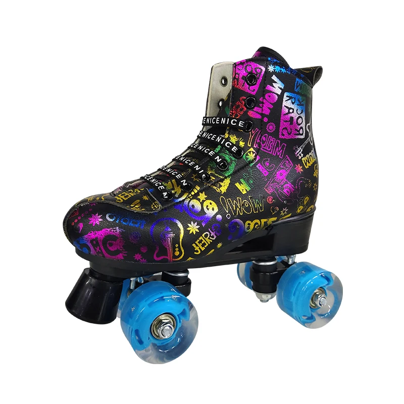 
Special Design Widely Used Microfiber Wheels Skate Double Row Skates 