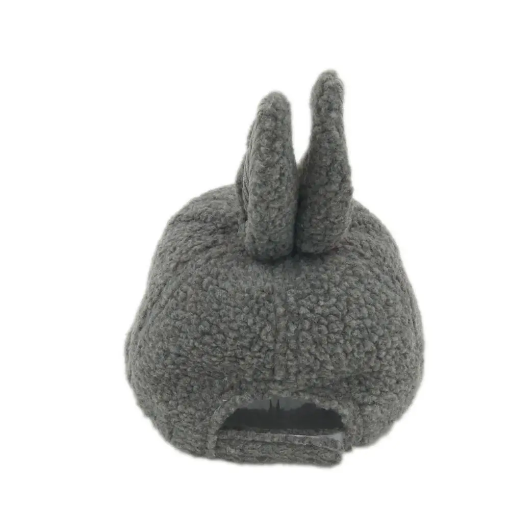 Animal Sherpa Winter Kids Hat With Rabbit Ears hats