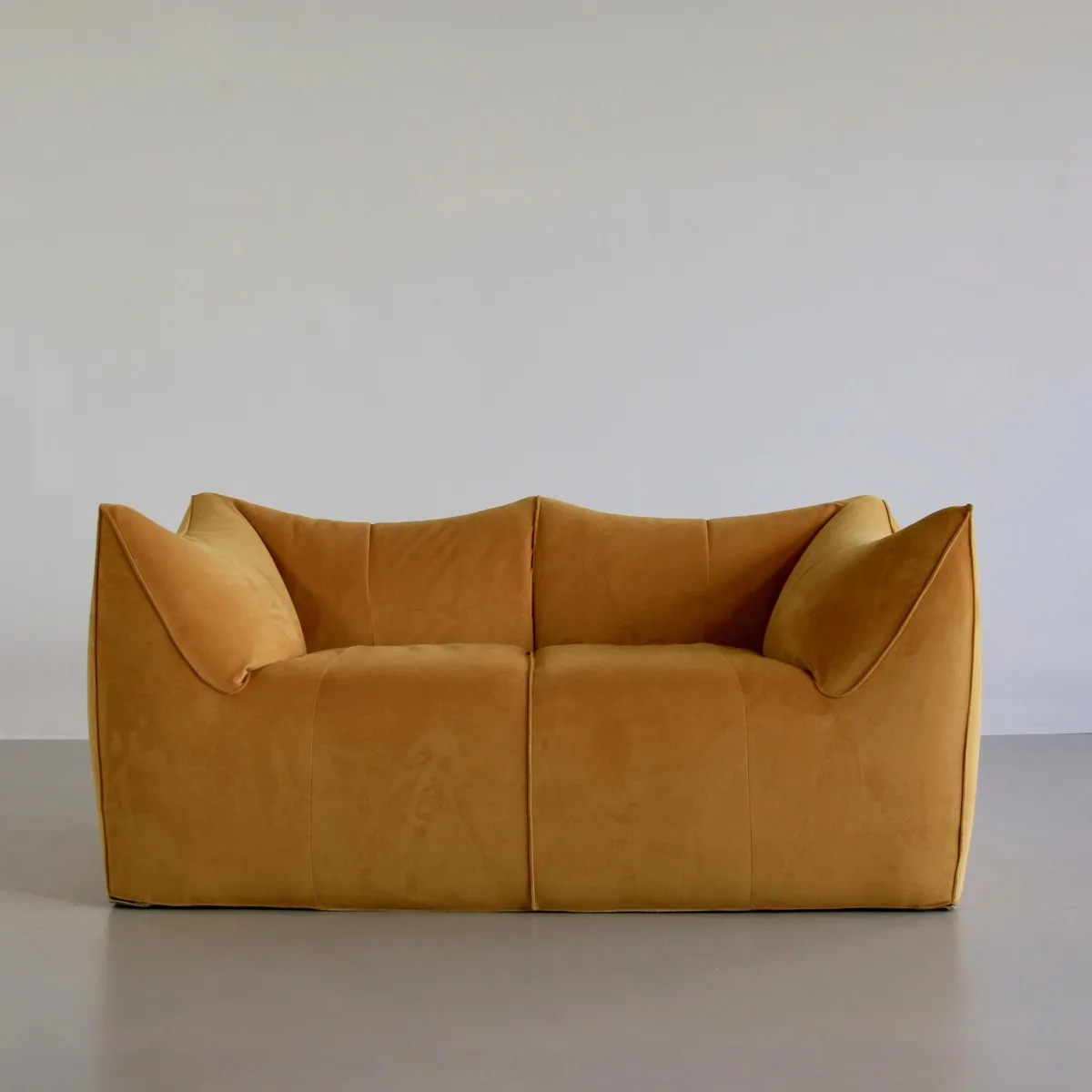 Mario Bellini Le Bambole loveseat sofa in micro fiber