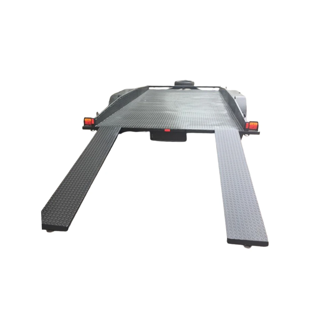 High quality 3.5T car utility trailer flatbed car hauler trailer