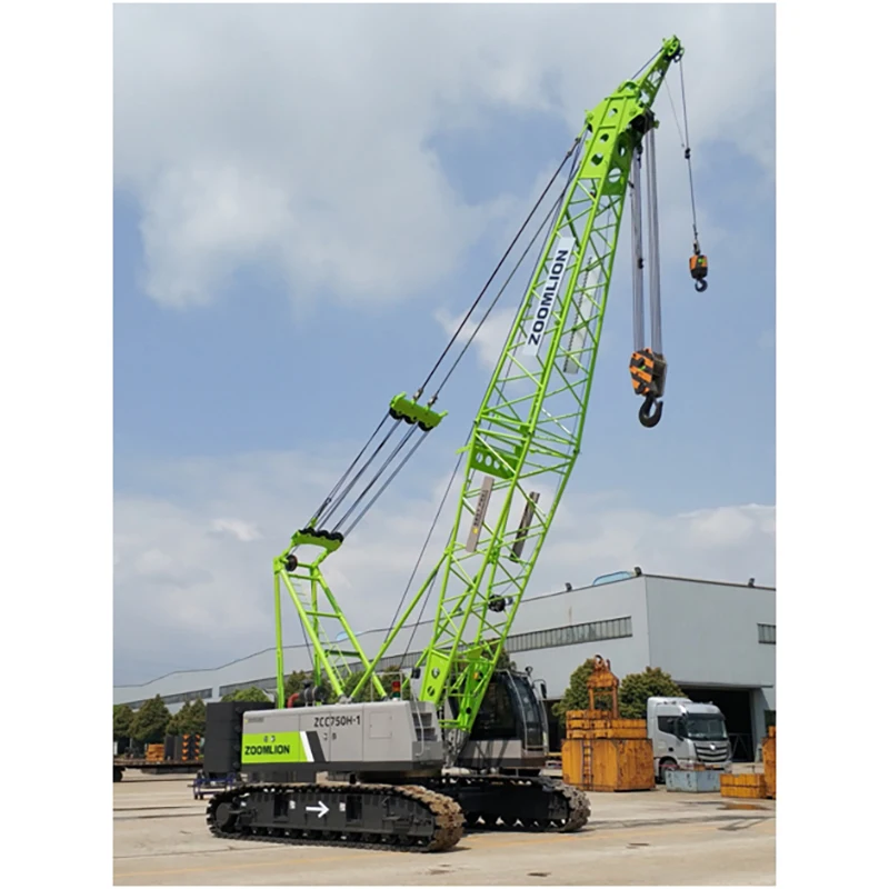 Популярный рынок маленький гусеничный кран 60 тонн масштабируемый ZCC600V с стрелой м