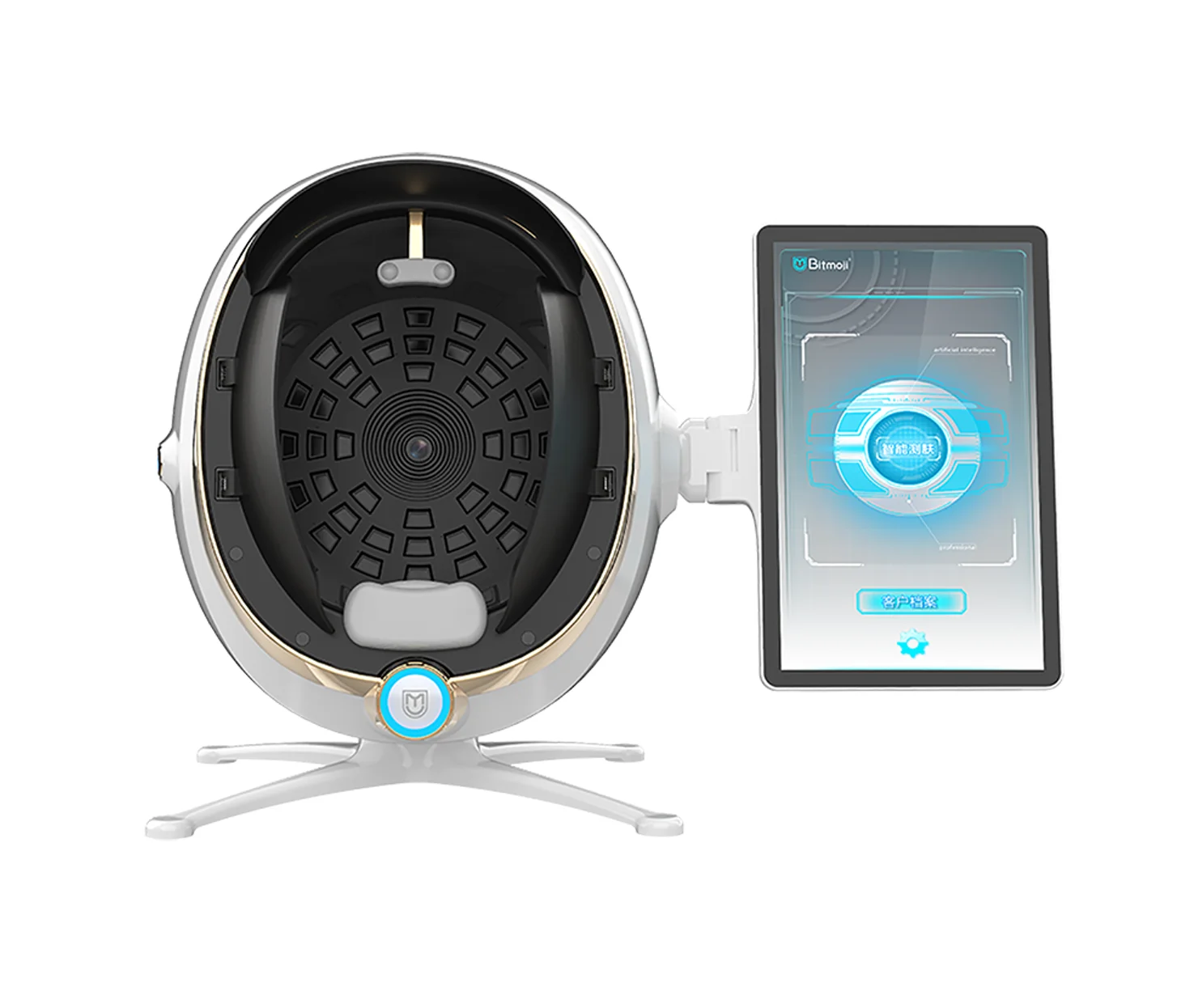 High End 8 Professional Scan Face Digital Smart Mirror Scanner Facial Skin Analyzer Face Visia Analysis Machine