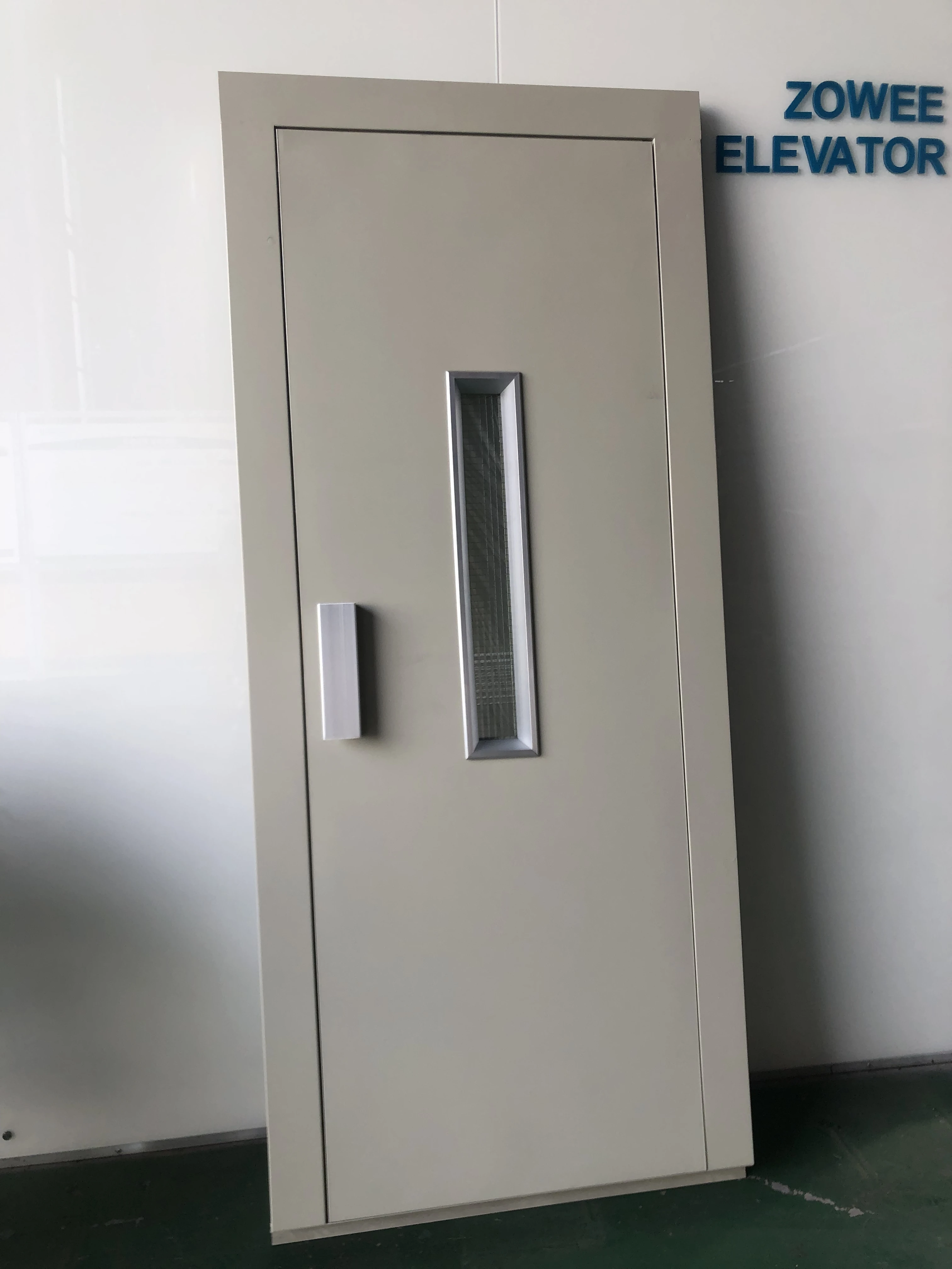 Zowee порошковый стальной Лифт 70 см 80 ручная дверь наружная для лифта