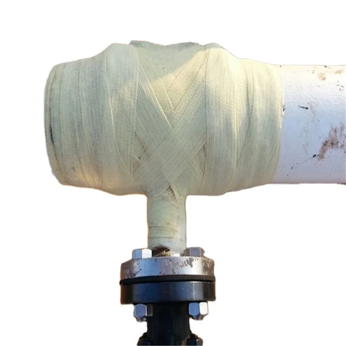 Pipe Repair System Anti Corrosion Woven Fiberglass Repair Bandage Fast Curing Permanent Pipe Repair Bandage