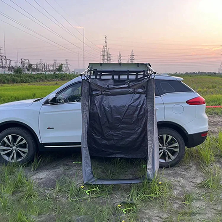 unistrengh Offroad shade Privacy Car Side Awning Camping Toilet Bath Change Room Shower Tent