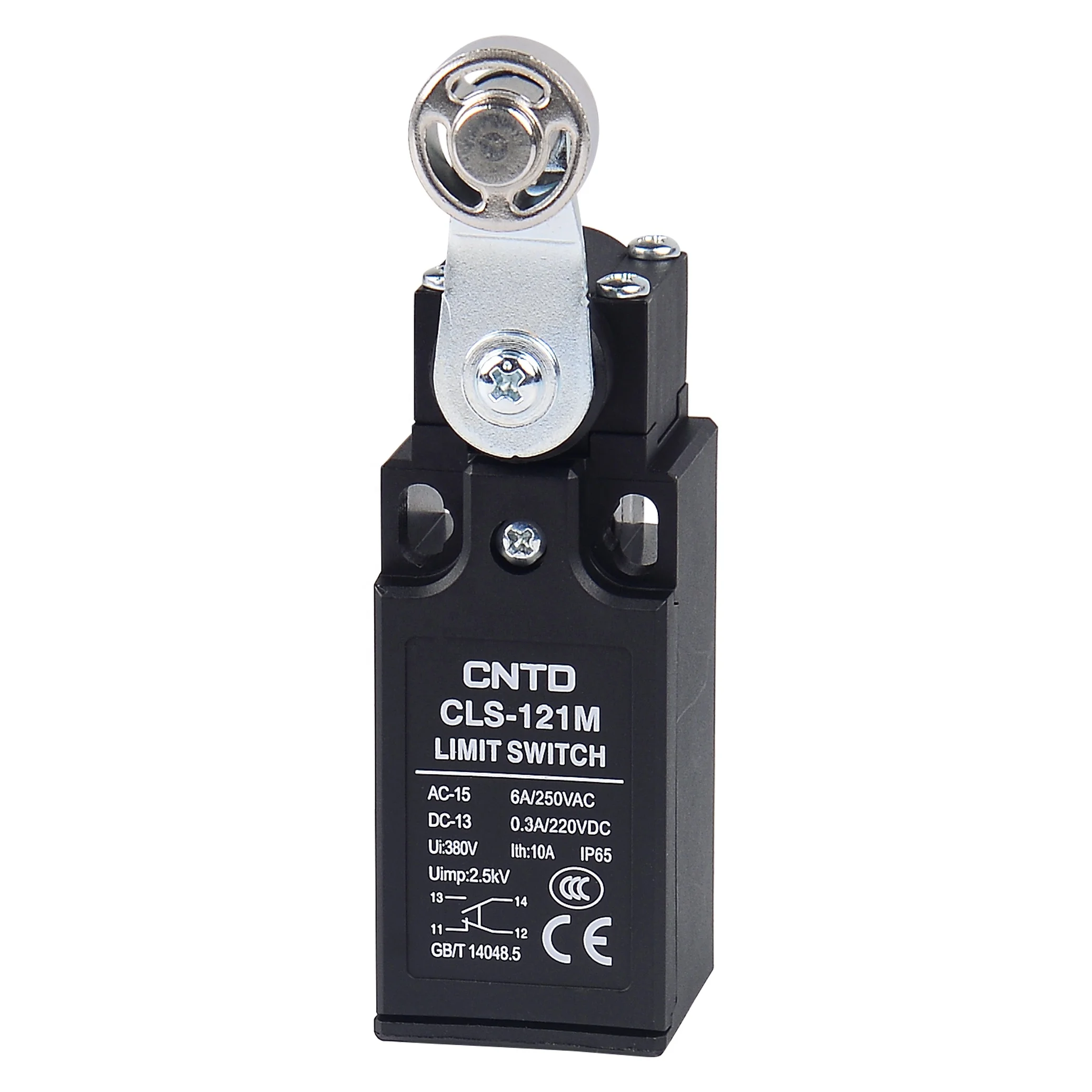 CNTD High Mechanical Strength Double Spring Waterproof Double Circuit Type Vertical Limit Switch CLS-103