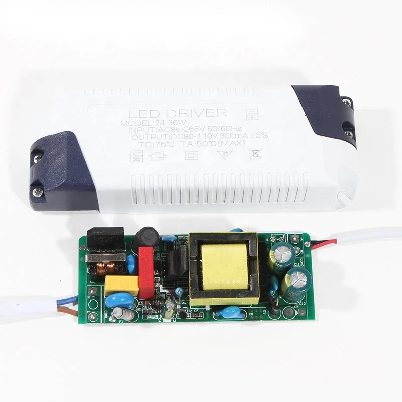 Panel light isolated driver 3-50W constant current ac dc led bulb driver 9w led driver