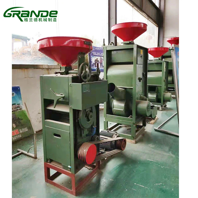 small 11kw 15hp combined rice mill Equipment