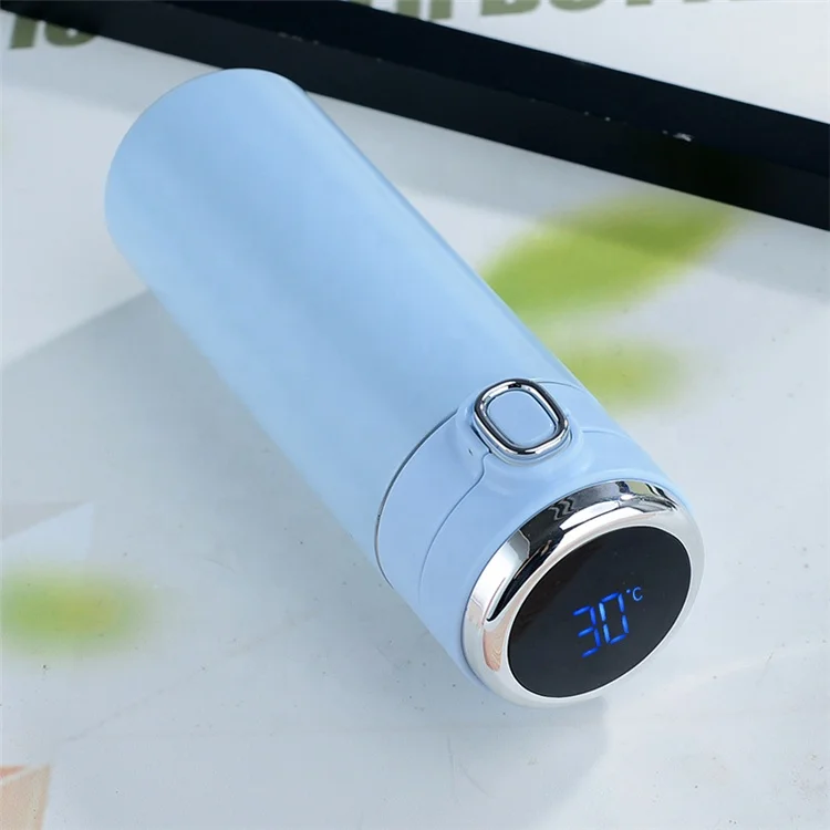 
Stainless Steel OEM Vacuum Flask Smart Touch Custom Thermos Termo Intelligent Water Bottle With Temperature Display Bounce Lid 