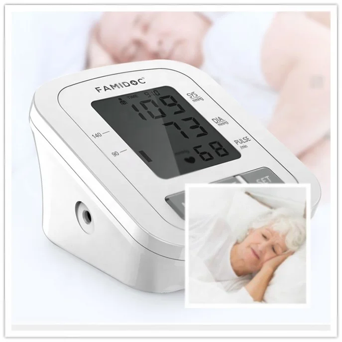 Cuff Upper Arm BP Machine Sphygmomanometer Blood Pressure checking Meter Household Electric Digital Tensiometer