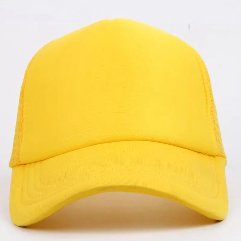 Cheap Advertising Promotions Unisex Plain Mesh Net Trucker Hat cap for men monogram machine available in all sizes cap