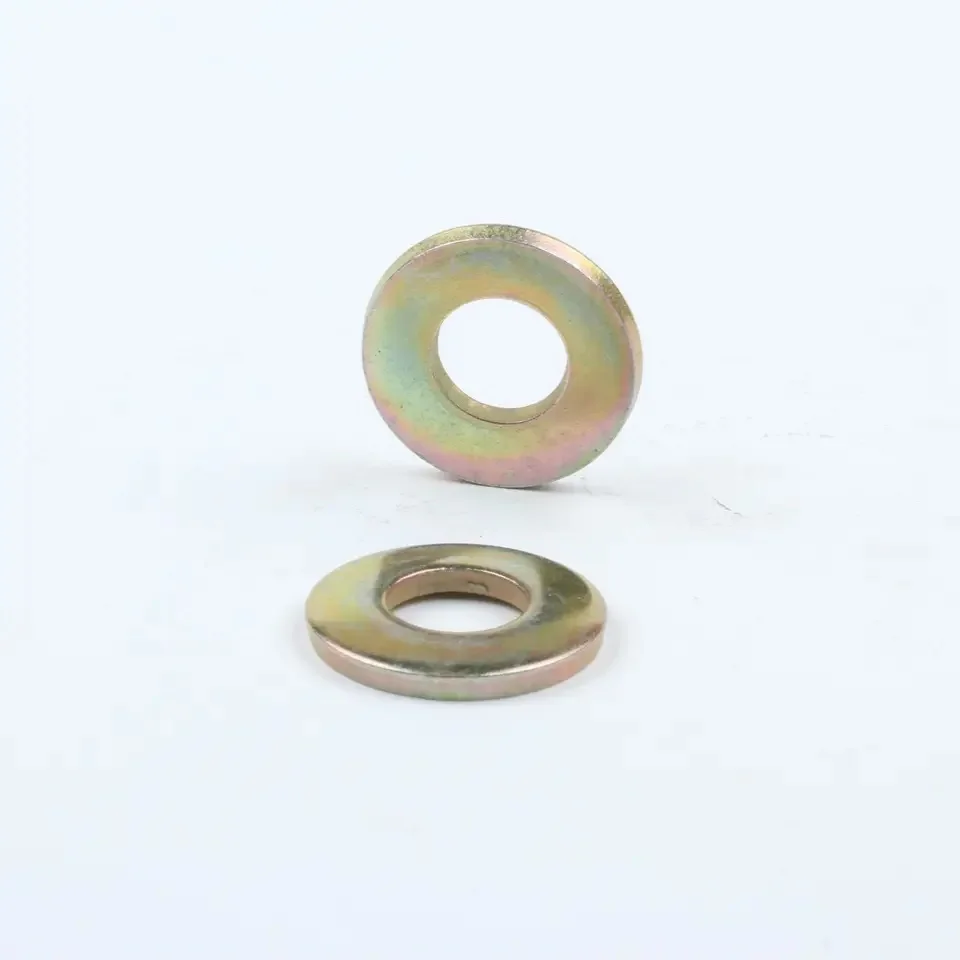 Ningbo Factory Wholesale Flat Washers DIN 125A/ISO 7089/SAE/USS Increase Strength Prevent Loosening Customized Plain Black Zinc