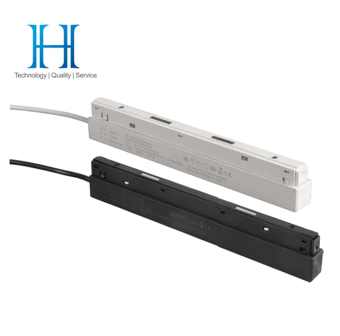 HHH Slim Magnetic Track Light with 48V dc Driver ROHS Certified Single Output Constant Current AC Voltage Lighting Solution
