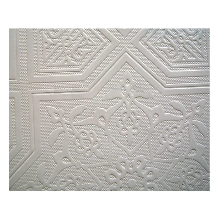 
Waterproof PVC Laminated 60X60 Gypsum Ceiling Tiles Panels In China 