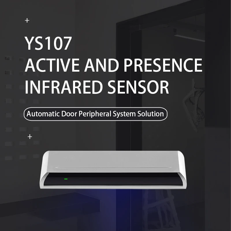 Active infrared sensor-One row passive specification motion infrared sensor for automatic door (YS107-1)