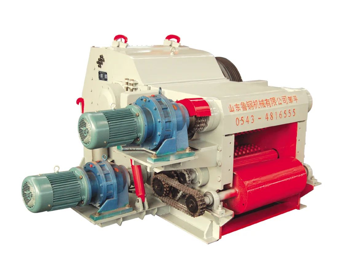 drum electric wood chipper shredder